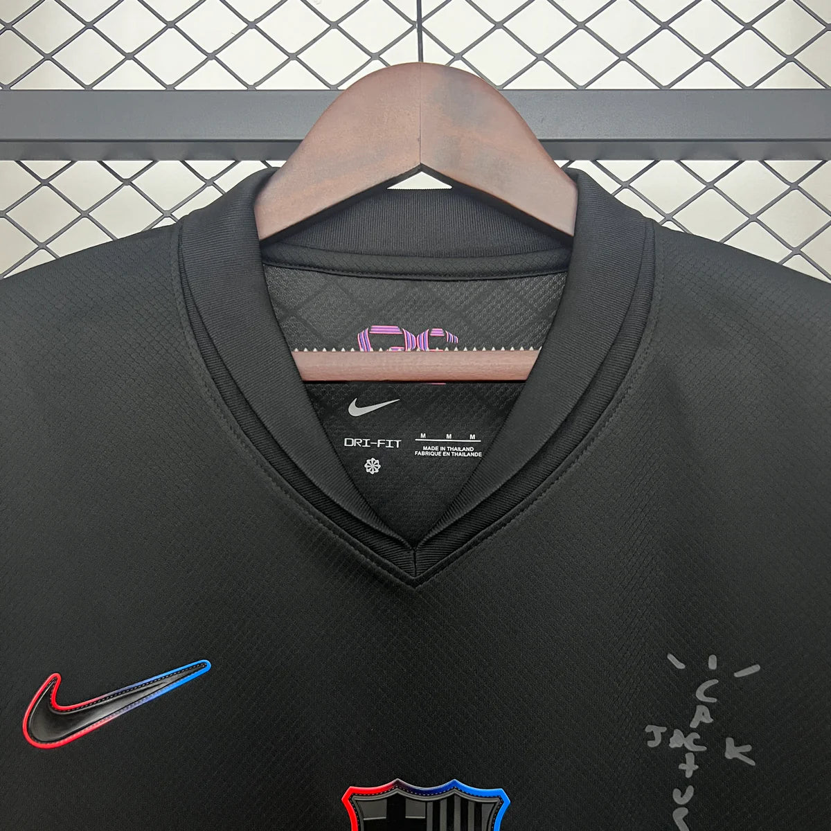 25/26 BARCELONA AWAY BLACK x TRAVIS SCOTT CACTUS JACK